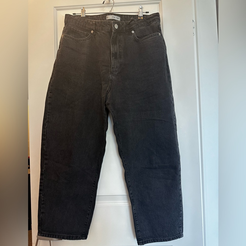 Mango Baggy Denim, tappered leg, ankle length